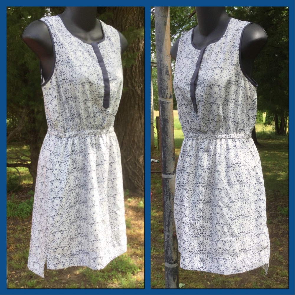 Floral Print Sheath Dress, sz S